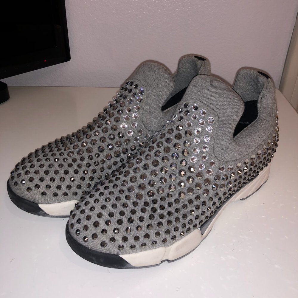 Pinko Rhinestone Sneakers